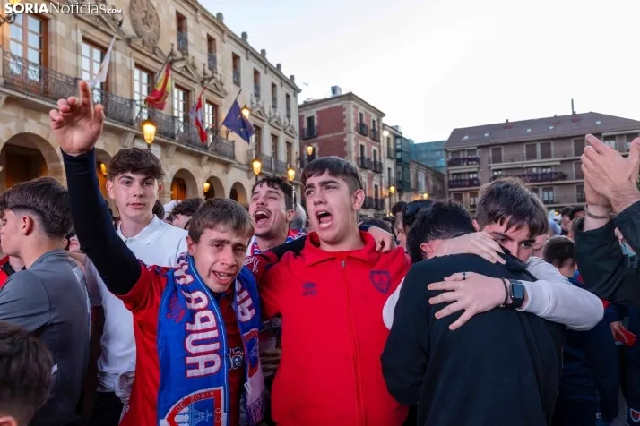 FINAL DE ASCENSO NUMANCIA PLAZA MAYOR./Viksar Fotografía