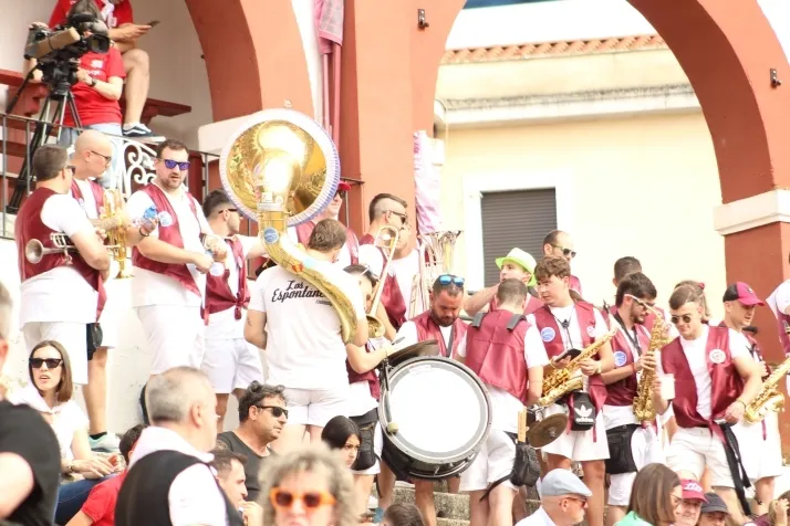 Una imagen del festejo de esta tarde. /Santos Gómez