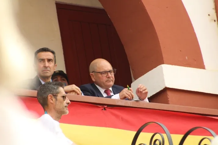 Una imagen del festejo de esta tarde. /Santos Gómez