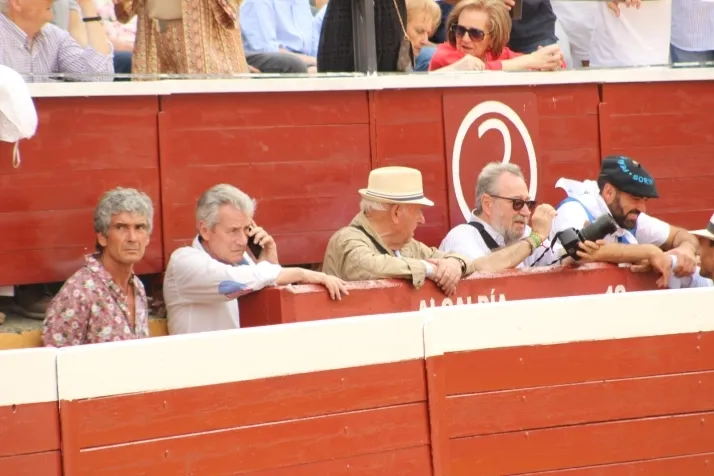 Una imagen del festejo de esta tarde. /Santos Gómez