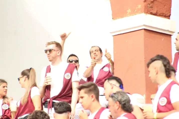 Una imagen del festejo de esta tarde. /Santos Gómez