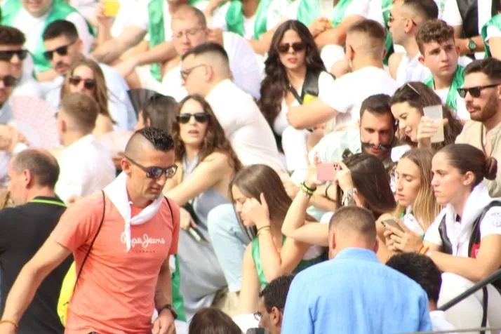Una imagen del festejo de esta tarde. /Santos Gómez