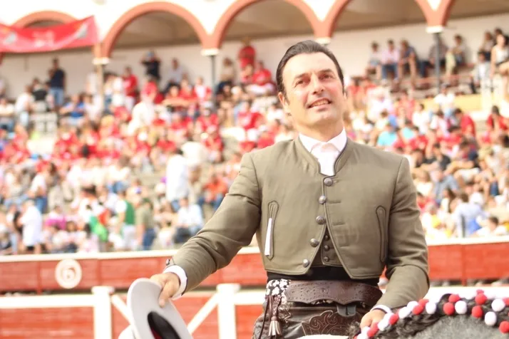 Una imagen del festejo de esta tarde. /Santos Gómez
