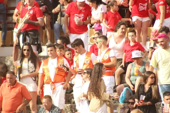 Una imagen del festejo de esta tarde. /Santos Gómez