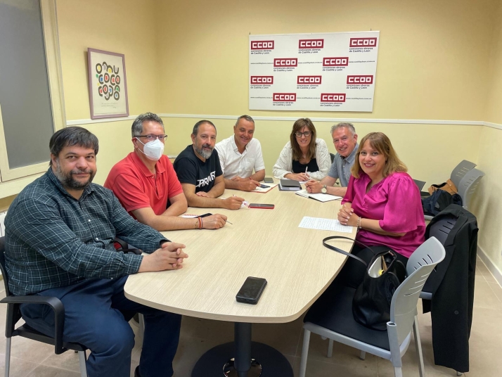 Existe y CCOO coinciden en la necesidad de paliar las carencias de las infraestructuras ferroviarias de Soria