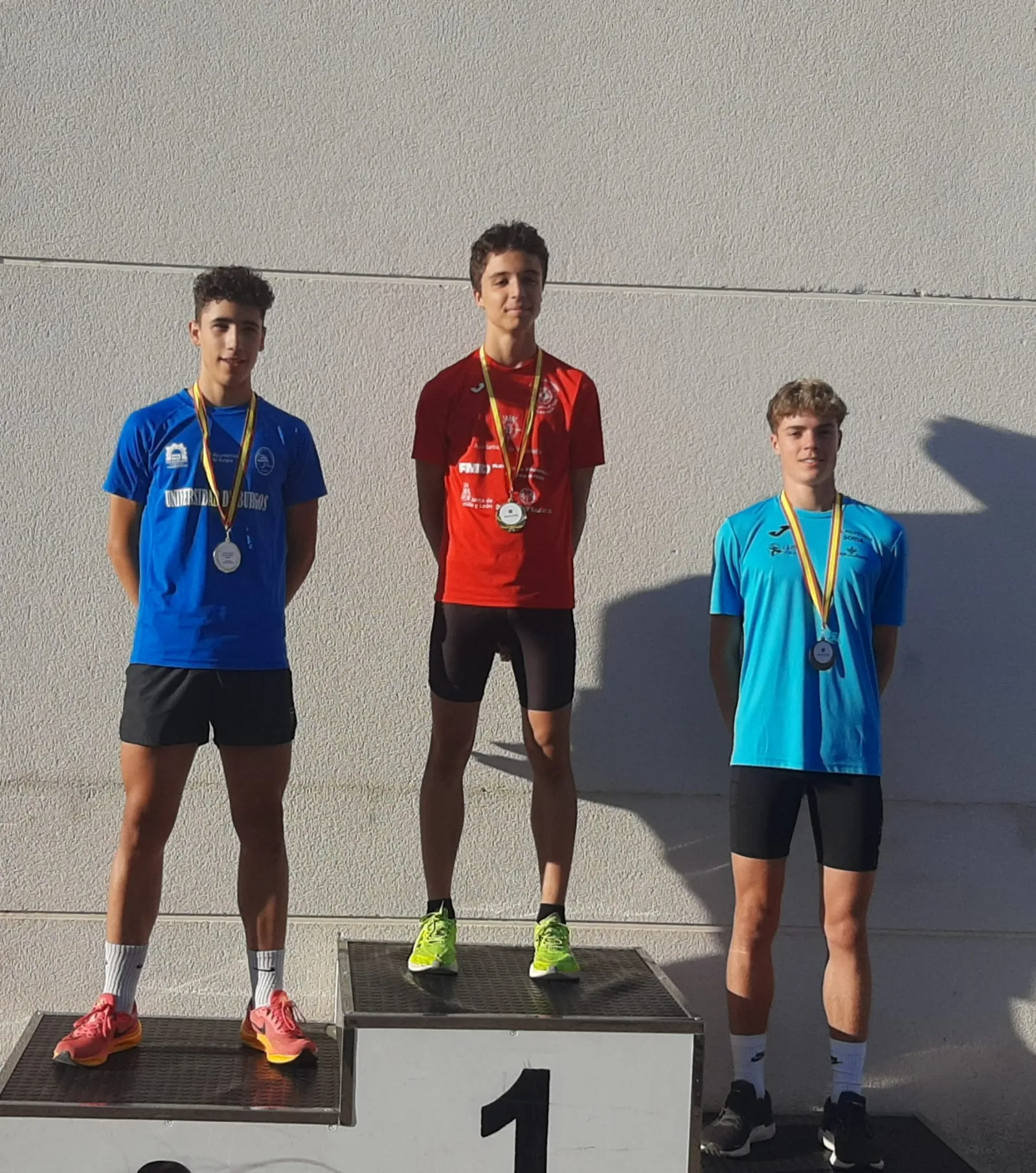 Foto 2 - Soria consigue tres medallas en la prueba auton&oacute;mica de atletismo disputada en Palencia