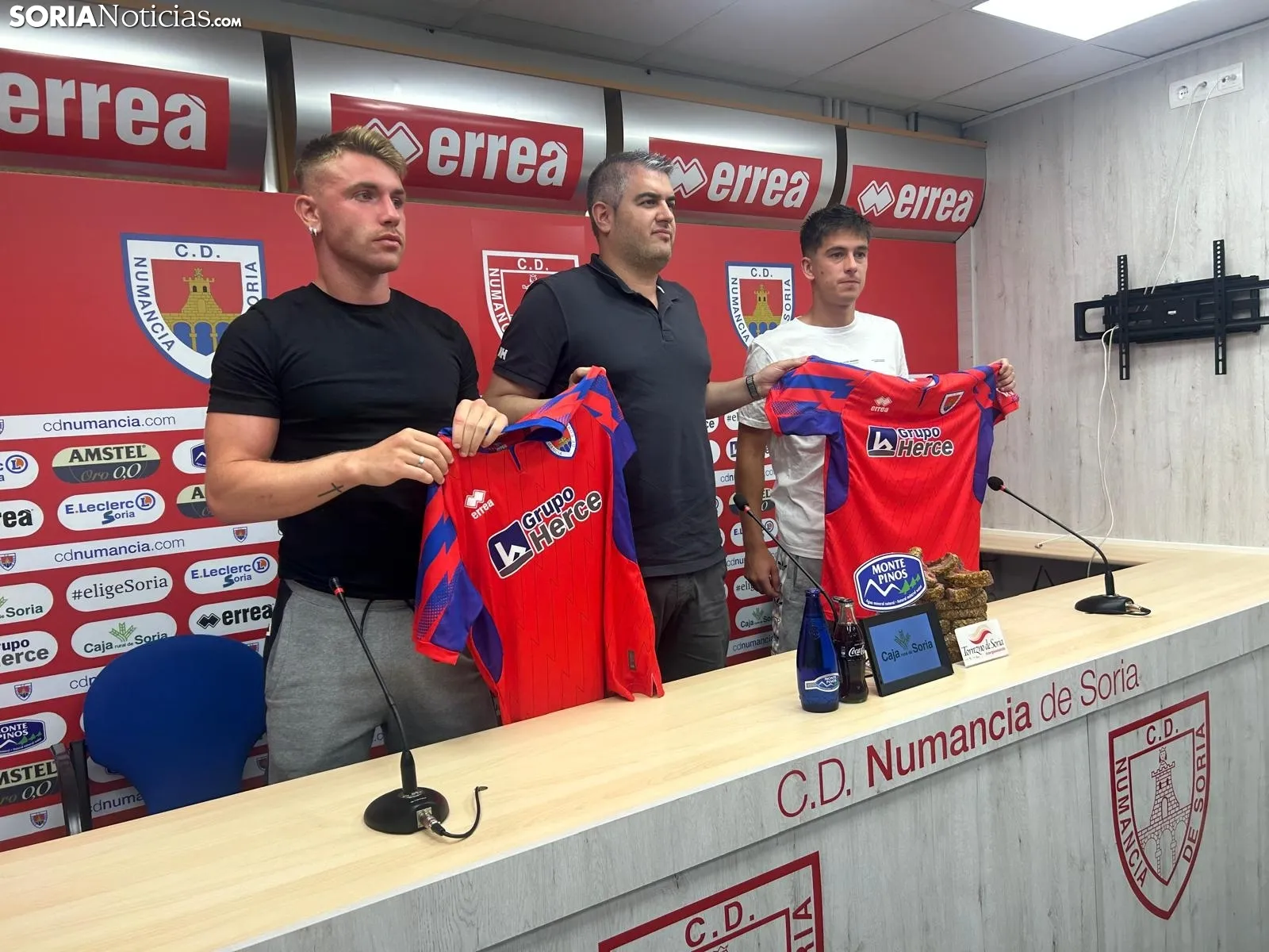 Foto 2 - Segu&iacute;n y Rementer&iacute;a llegan al Numancia con el firme objetivo de &ldquo;ascender a Primera RFEF&rdquo;