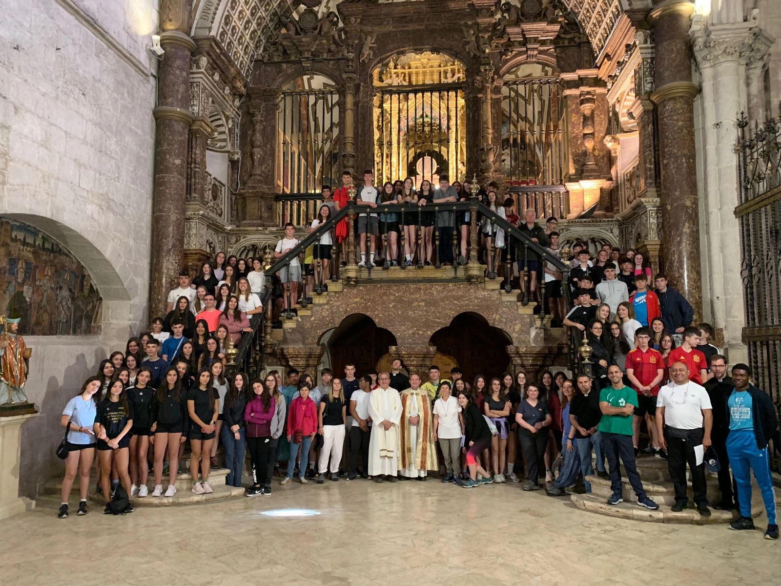 125 peregrinos sorianos empiezan su camino hacia Santiago de Compostela