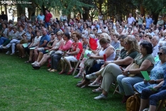 Una imagen de esta calurosa tarde en el parque del Castillo. /PC