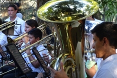 Una imagen de esta calurosa tarde en el parque del Castillo. /PC