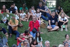 Una imagen de esta calurosa tarde en el parque del Castillo. /PC
