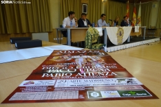 Una imagen de la presentación del cartel taurino hoy. /PC