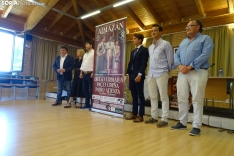 Una imagen de la presentación del cartel taurino hoy. /PC