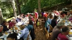 Foto 5 - Los vecinos de &Aacute;greda inauguran el refugio de las Canalejas del Moncayo
