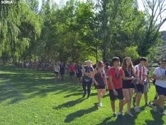 Recogida de residuos en el río Duero por los Scouts