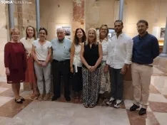 Inauguración de la exposición '1948. Atauta a través del cristal'.