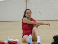 Foto 12 - Las mejores jugadoras sub 20 de voley de Espa&ntilde;a se preparan en Soria para la #EuroVolleyU20W
