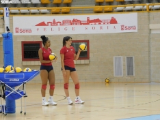 Foto 20 - Las mejores jugadoras sub 20 de voley de Espa&ntilde;a se preparan en Soria para la #EuroVolleyU20W