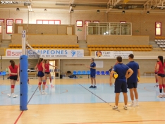 Foto 19 - Las mejores jugadoras sub 20 de voley de Espa&ntilde;a se preparan en Soria para la #EuroVolleyU20W