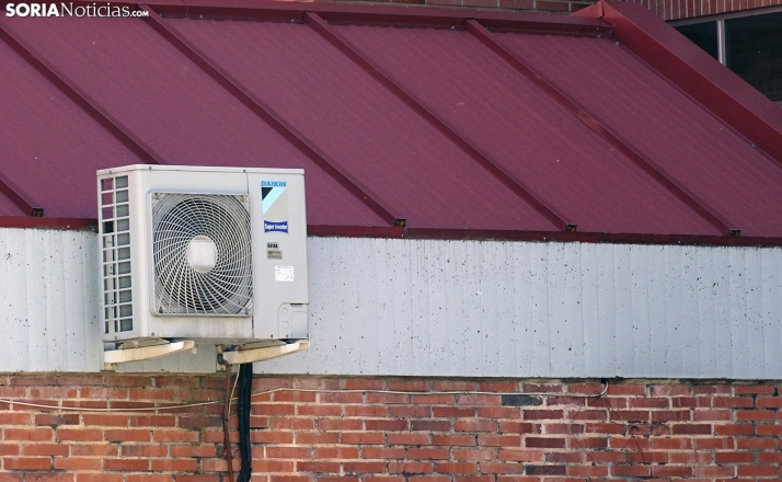 Solamente el 1% de las viviendas de Soria dispone de aire acondicionado