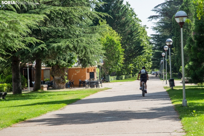 Siguen subiendo las máximas en Soria 