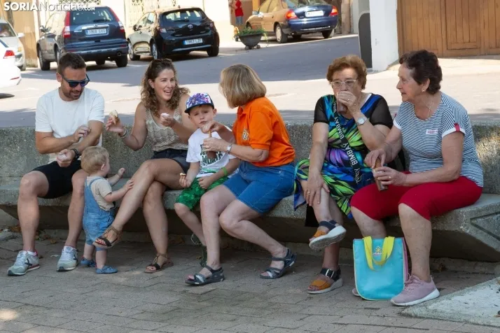 Chocolatada Día de las peñas en San Esteba 2024