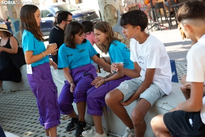 Chocolatada Día de las peñas en San Esteba 2024