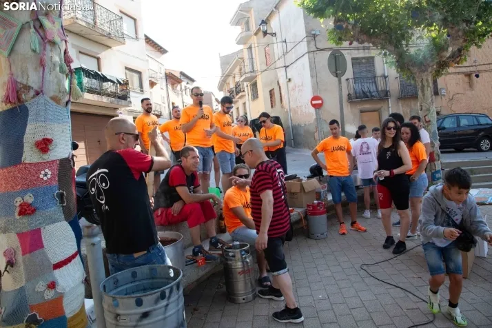 Chocolatada Día de las peñas en San Esteba 2024