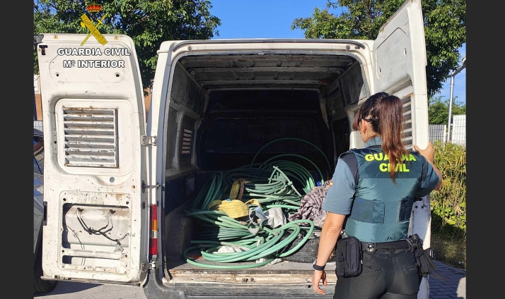 Detenidos como presuntos autores del robo de cobre en Soria