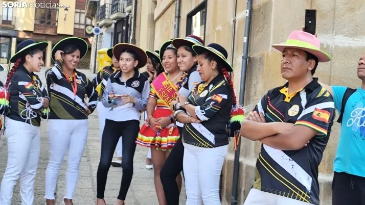 Una imagen de la tarde en la plaza Mayor de Soria hoy sábado. /SN