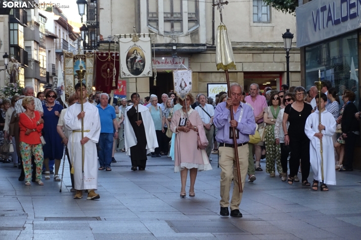 Una imagen de la procesión de este martes. /PC
