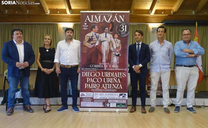 Ambicioso cartel, con alternativa incluida, para los toros de La Bajada en Almazán