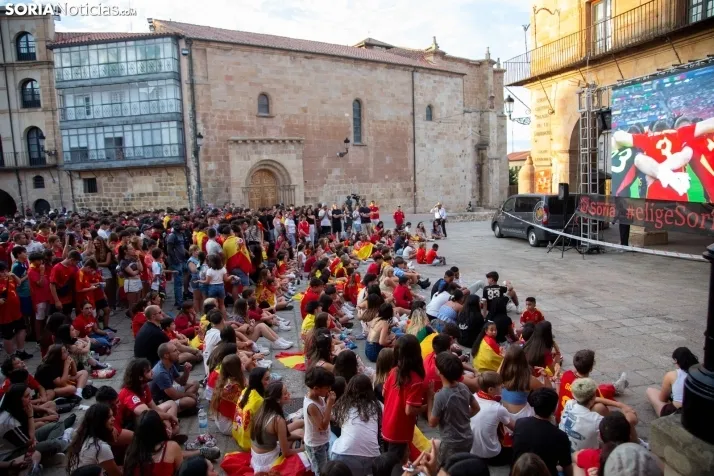 Final Eurocopa de fútbol en Soria 2024
