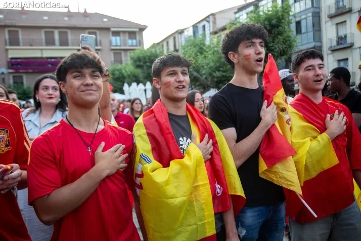 Final Eurocopa de fútbol en Soria 2024