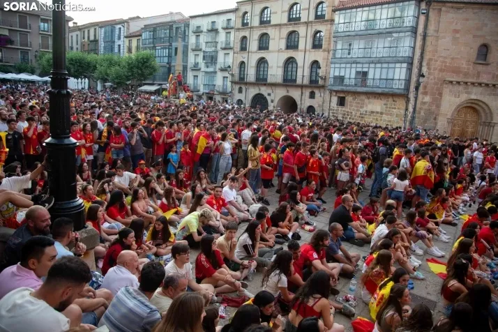 Final Eurocopa de fútbol en Soria 2024