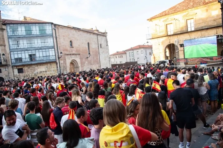 Final Eurocopa de fútbol en Soria 2024