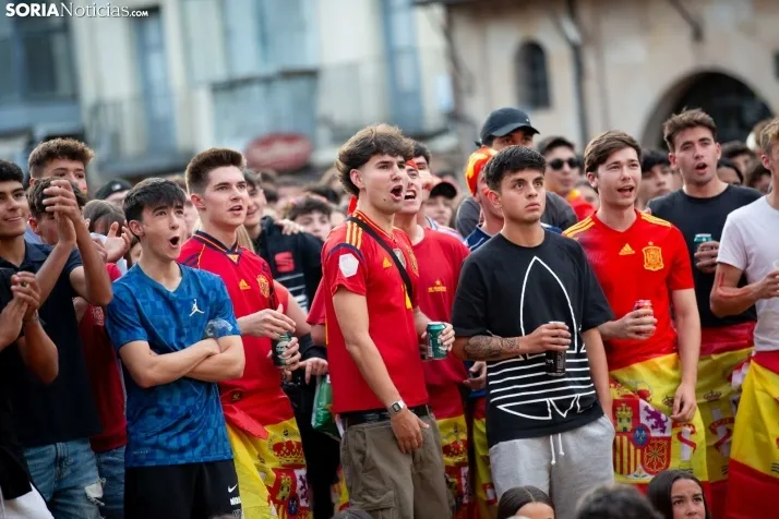 Final Eurocopa de fútbol en Soria 2024