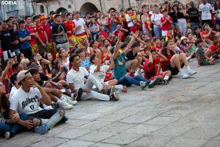 Final Eurocopa de fútbol en Soria 2024