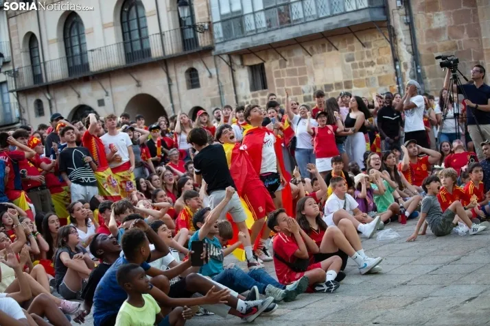 Final Eurocopa de fútbol en Soria 2024