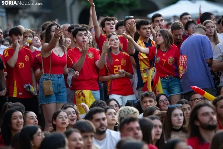 Final Eurocopa de fútbol en Soria 2024