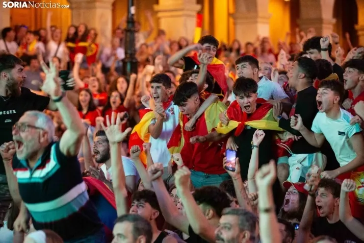 Final Eurocopa de fútbol en Soria 2024