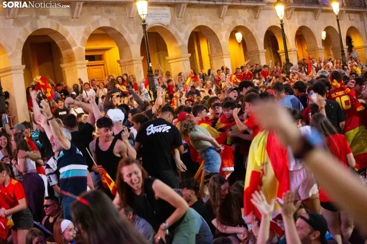 Final Eurocopa de fútbol en Soria 2024
