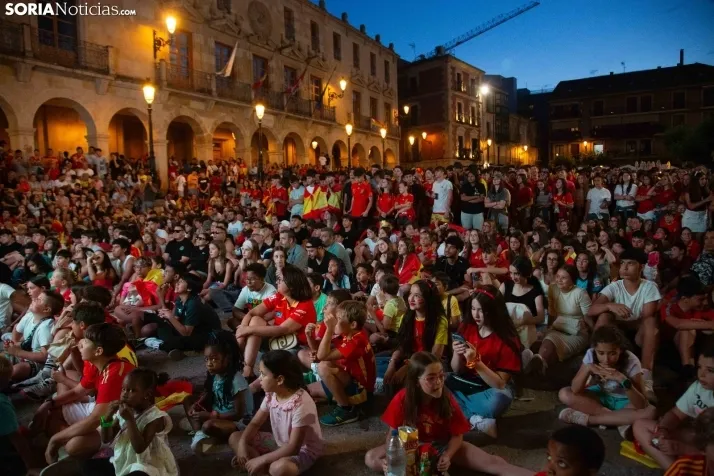 Final Eurocopa de fútbol en Soria 2024