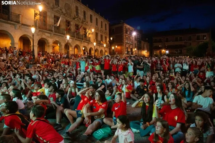 Final Eurocopa de fútbol en Soria 2024