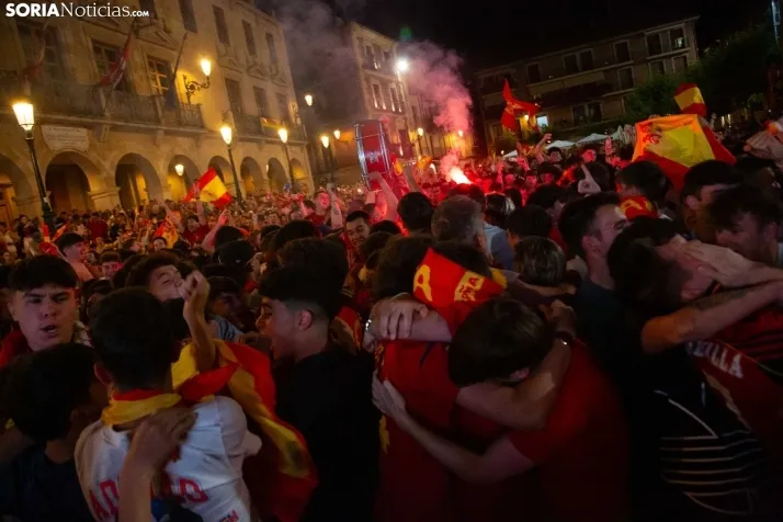 Final Eurocopa de fútbol en Soria 2024