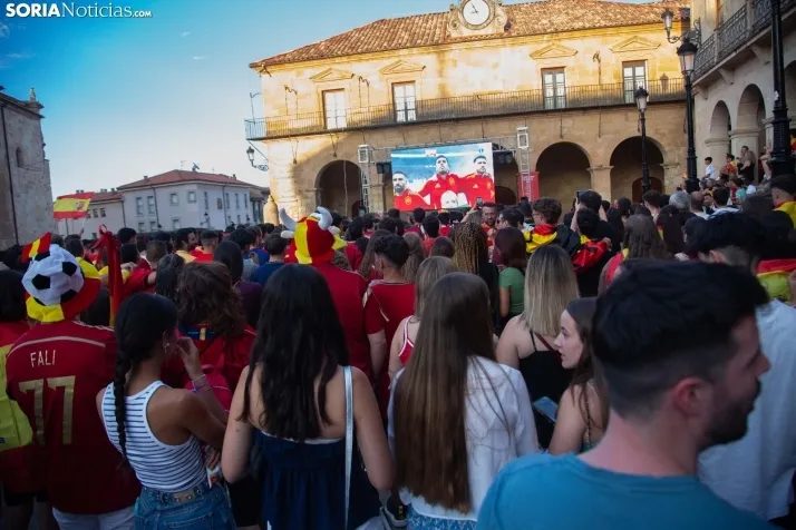 Final Eurocopa de fútbol en Soria 2024