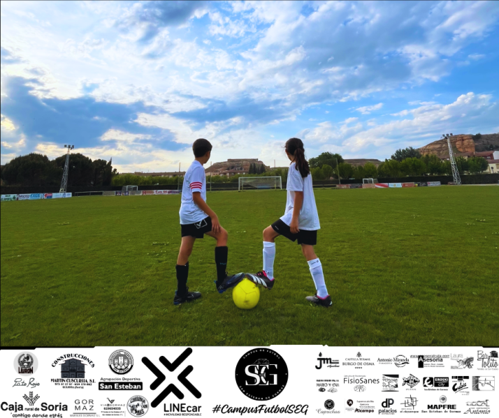 El Campus de Fútbol de San Esteban de Gormaz contará con 90 participantes