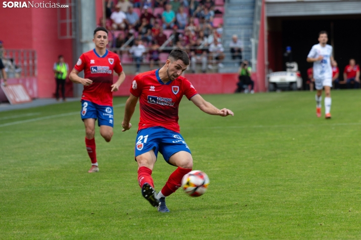 El Numancia ata una pieza clave: Cristian Delgado seguirá una temporada más