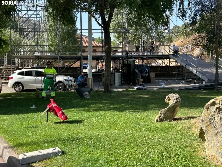 En im&aacute;genes: Las orillas del Duero, pr&aacute;cticamente impolutas, tras la celebraci&oacute;n del Encl