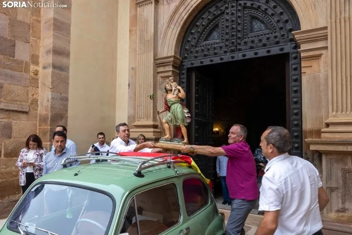GALER&Iacute;A | &Oacute;lvega celebra San Crist&oacute;bal con su tradicional bendici&oacute;n de camiones